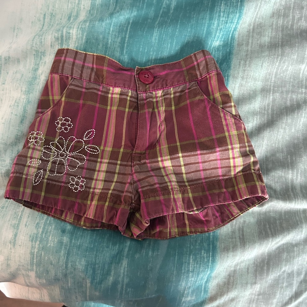 Old Navy 12-18 Month Plaid Shorts